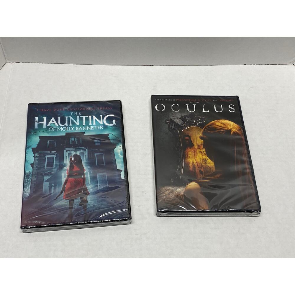 Oculus and Haunting of Molly Bannister Horror DVD Lot Sealed New